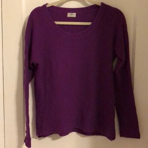 Purple Madewell sweater